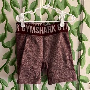 Gymshark Mark Maroon Shorts